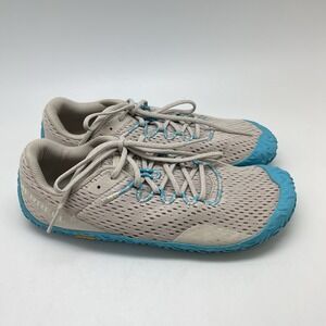 Merrell Sneakers Womens 10 Vapor‎ Glove 6 J067724 Beige Hiking Barefoot Shoes